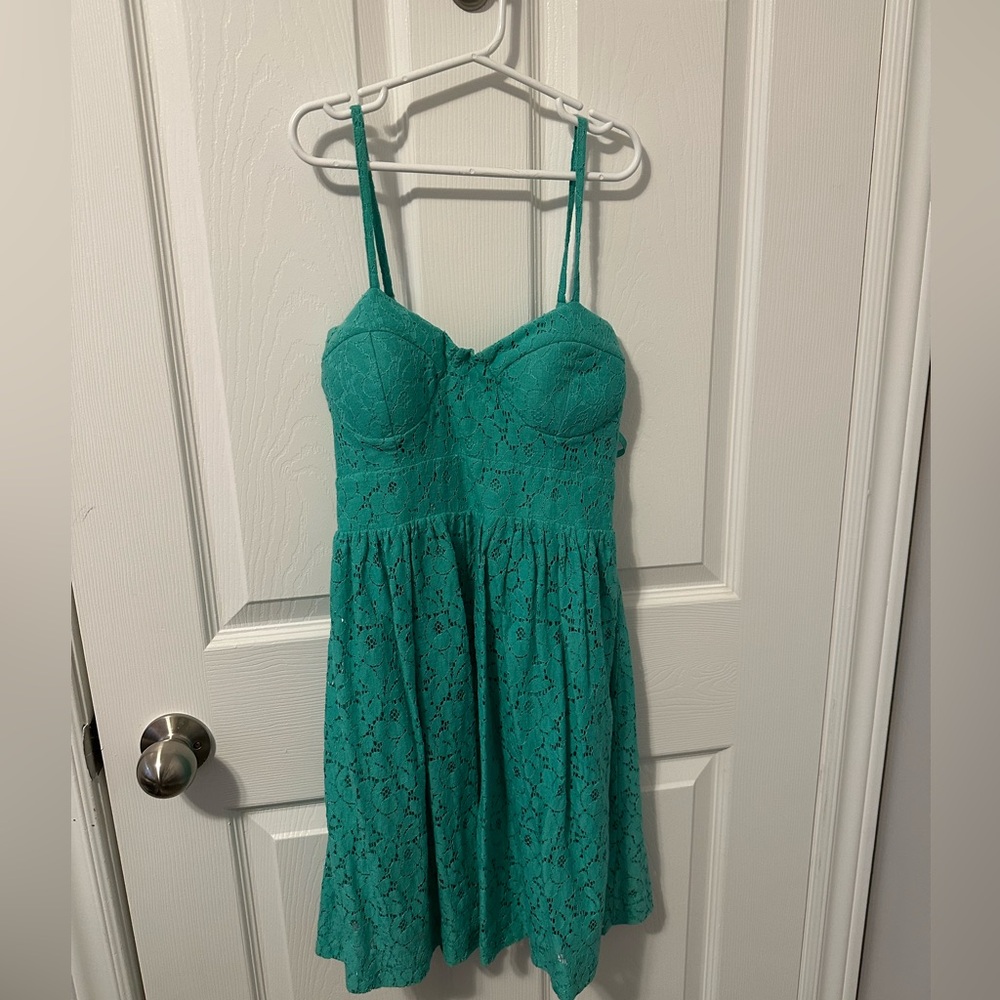 Size S blue notes dress